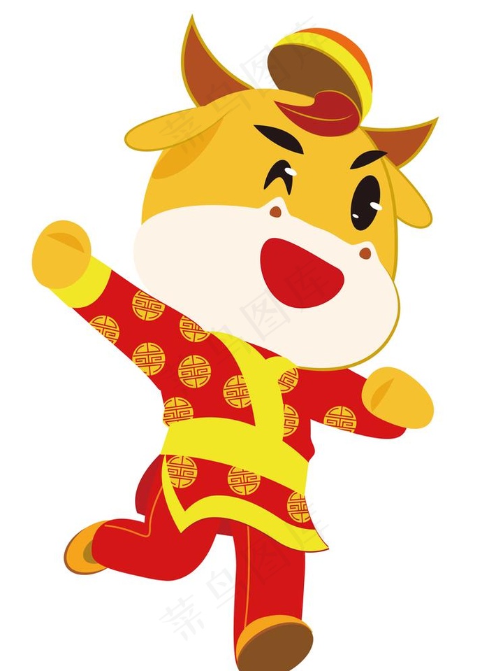 牛图片ai矢量模版下载
