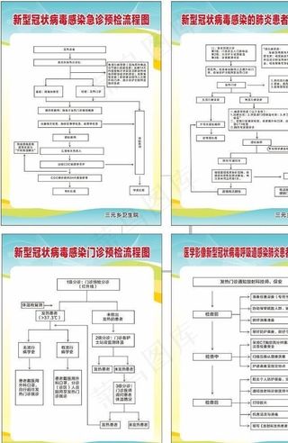 新型冠状病毒处理流程图图片