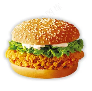 汉堡 汉堡包 炸鸡堡 炸鸡煲图片