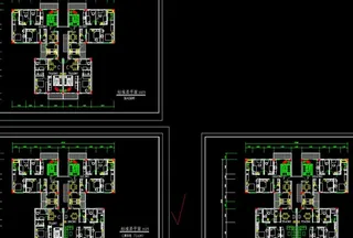 户型 标准层平面图片
