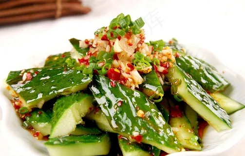 黄瓜凉拌青瓜图片