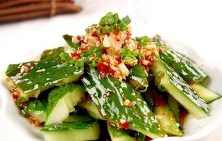 黄瓜凉拌青瓜图片