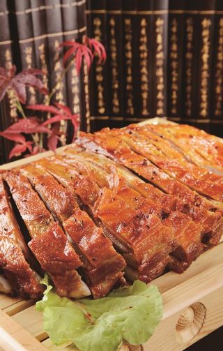 生记烤羊排图片