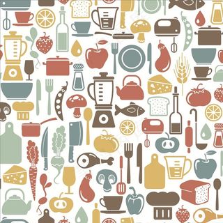 卡通厨房元素图片 卡通厨房元素图片