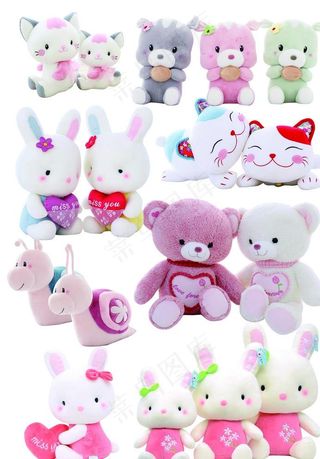 玩偶小熊等素材图片