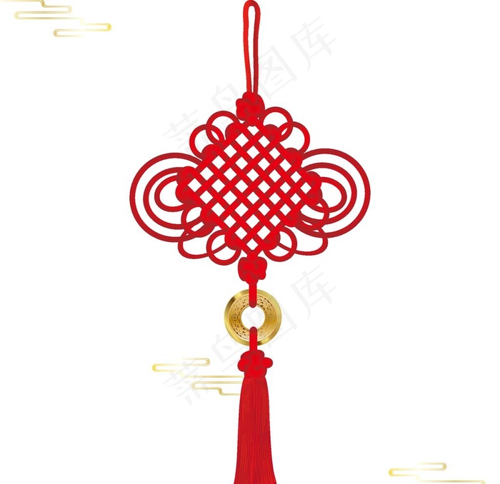 中国结图片ai矢量模版下载
