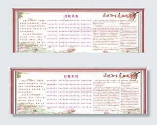 村规民约 环境卫生制度图片