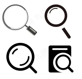 放大镜图标图片