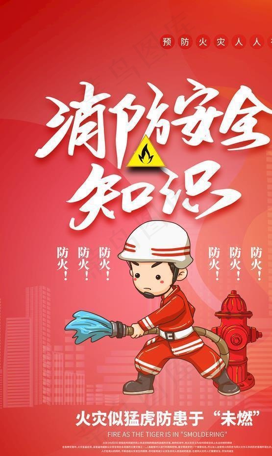 消防安全知识图片(3543X5315(DPI:300))psd模版下载