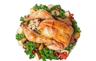 烤火鸡图片