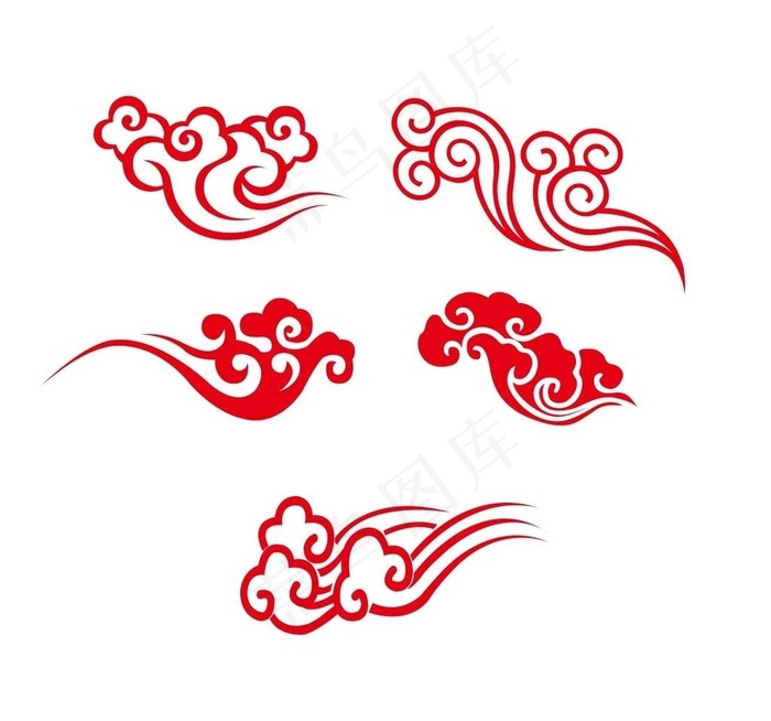 祥云图片cdr矢量模版下载