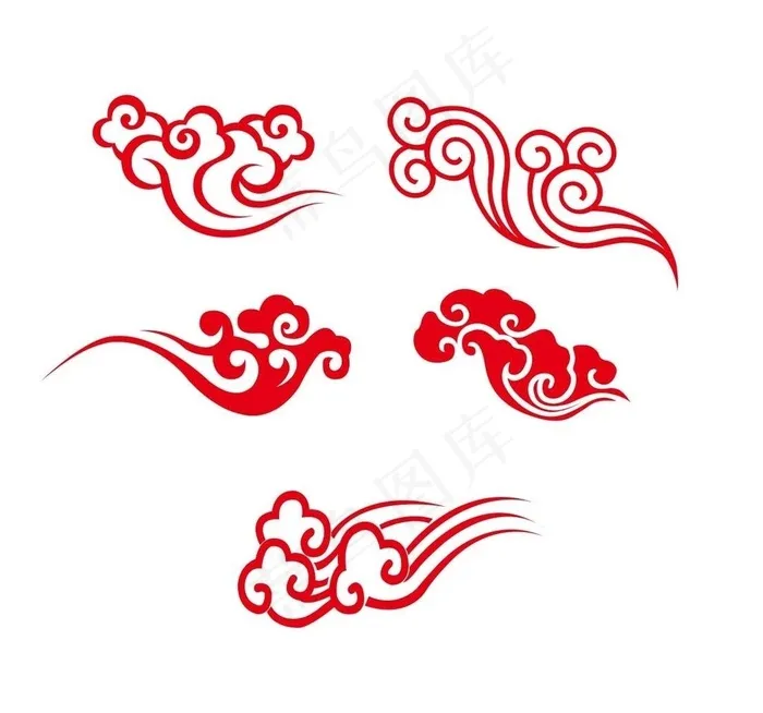 祥云图片cdr矢量模版下载