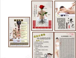 理疗展板图片