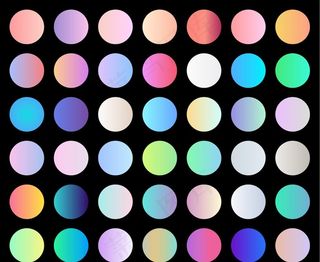 渐变色集合图片