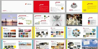 广告公司画册图片