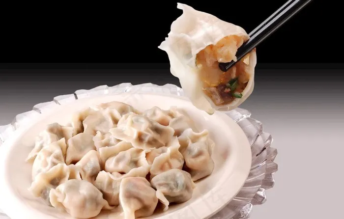 手工水饺图片