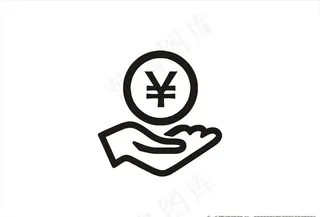 收入图标矢量图片