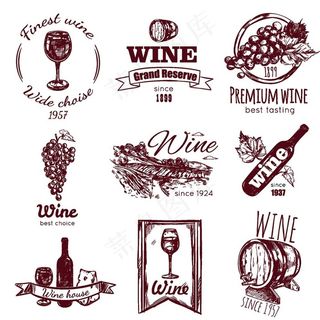 红酒图标图片