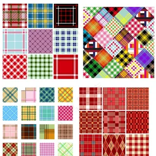 格子布纹底纹背景图片