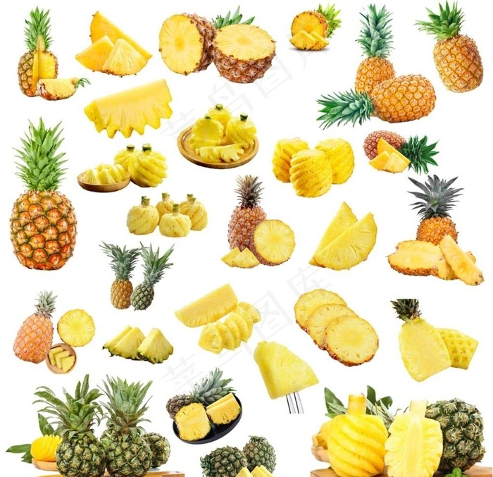 菠萝图片