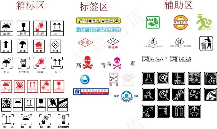 农药基础标识图片ai矢量模版下载