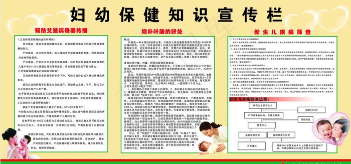 妇幼保健知识宣传栏图片