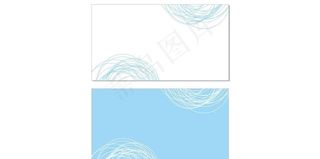 名片 工作证  渐变背景 卡片图片