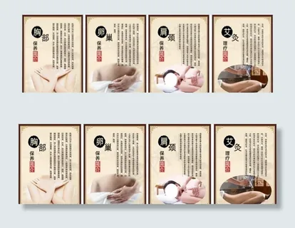 胸部保养 卵巢保养 肩颈保养图片