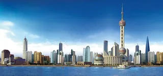 陆家嘴全景图片