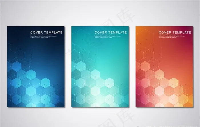 医疗背景图片ai矢量模版下载