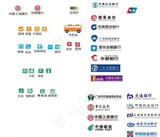 地图 区位图 图标集锦图片