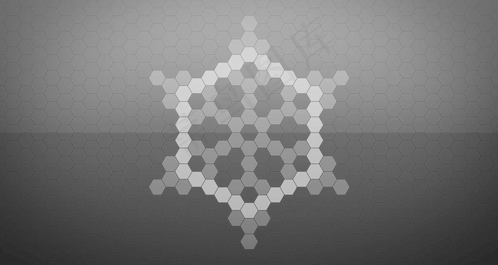 科技感 雪花图片