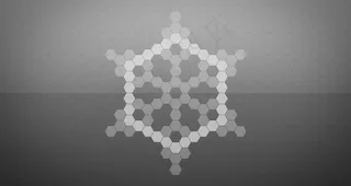 科技感 雪花图片