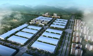 鸟瞰厂房建筑图图片