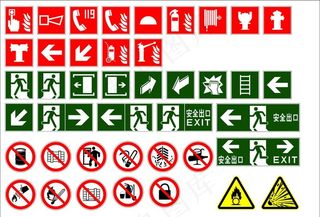 消防安全标志图片