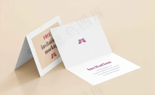 邀请函样机图片 邀请函样机图片