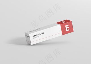 纸盒药品包装vi样机效果图贴图图片