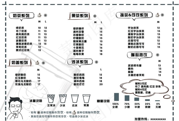 菜单设计图片(4961X3508(DPI:300))psd模版下载