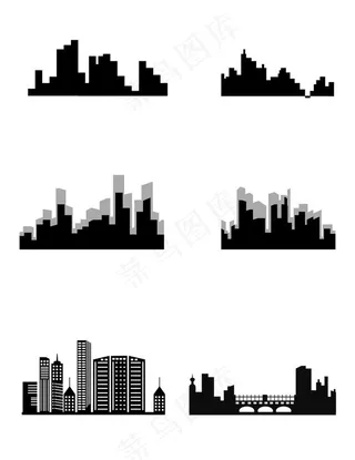 城市剪影图片
