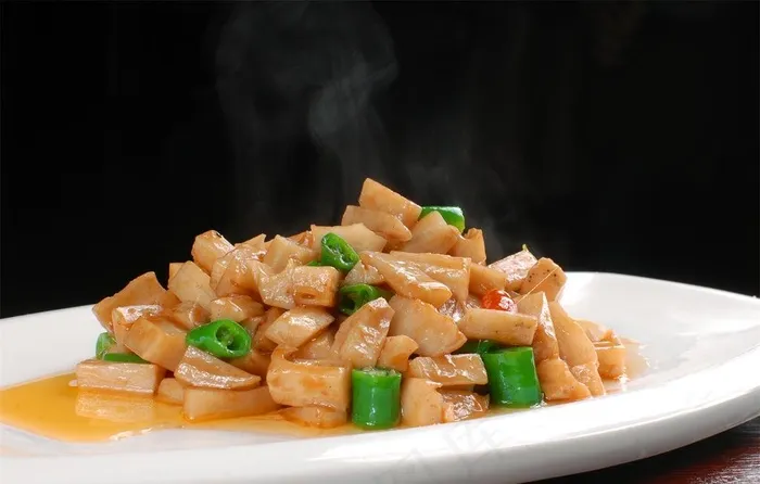 鹅肝酱藕丁图片