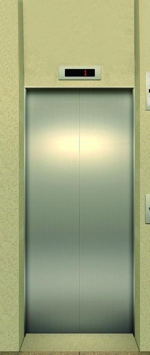 电梯门图片