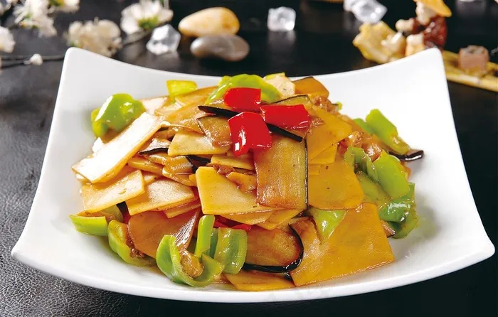 农家地三鲜图片