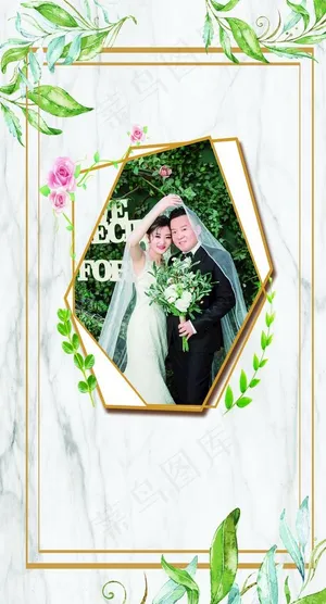 大理石婚礼背景图片