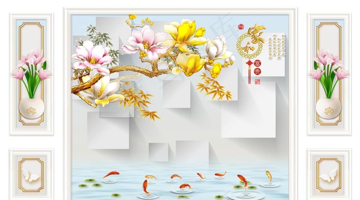 家和富贵图片(9638X5669(DPI:72))psd模版下载