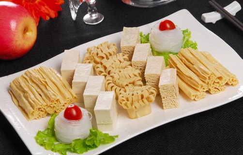 豆制品组合图片