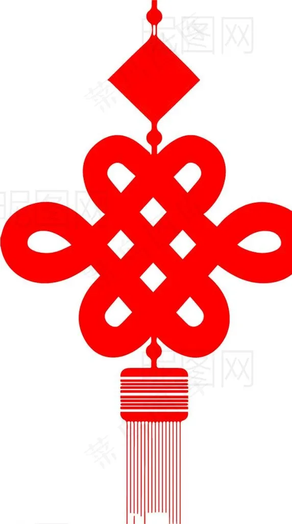 中国结图片eps,ai矢量模版下载