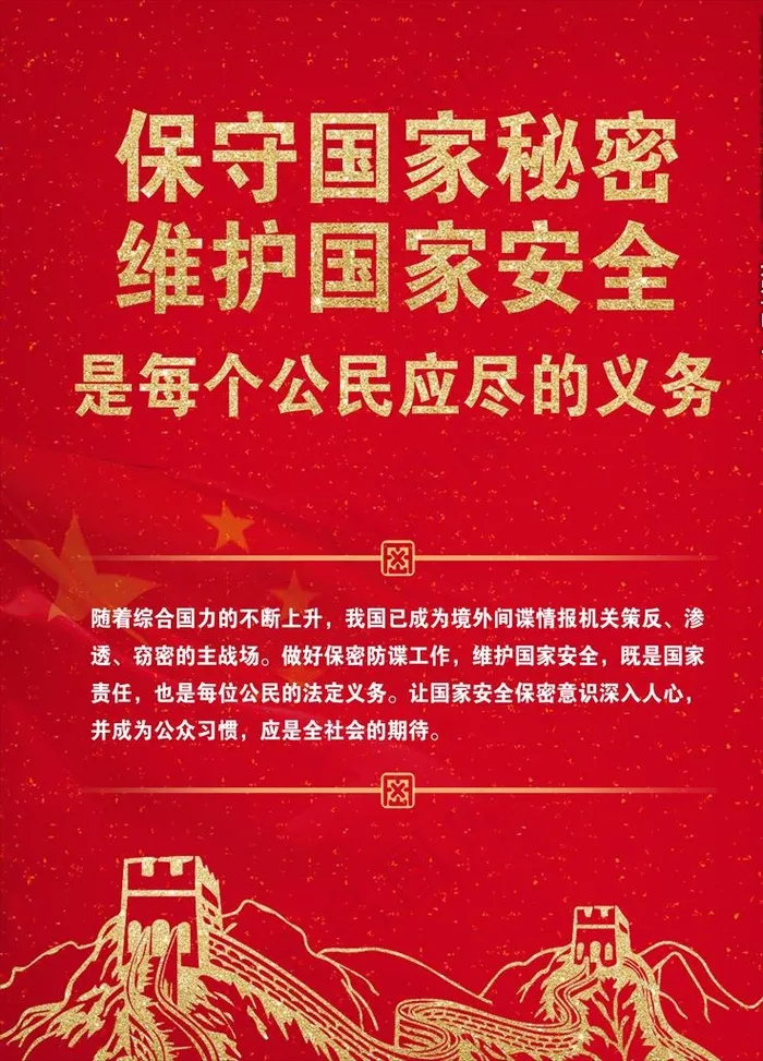 保守国家秘密 维护国家安全图片(3543X4724(DPI:150))psd模版下载