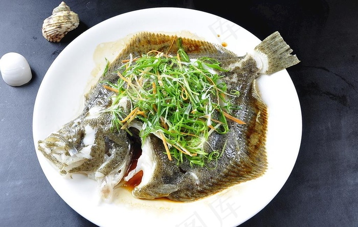 清蒸多宝鱼图片