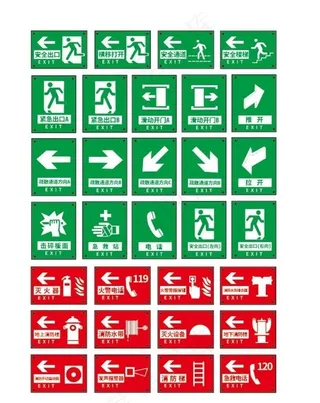 安全出口图片