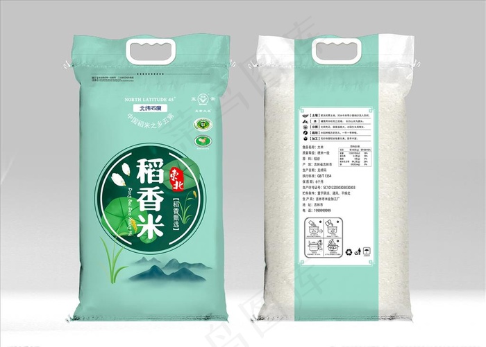 鸭田稻香米图片